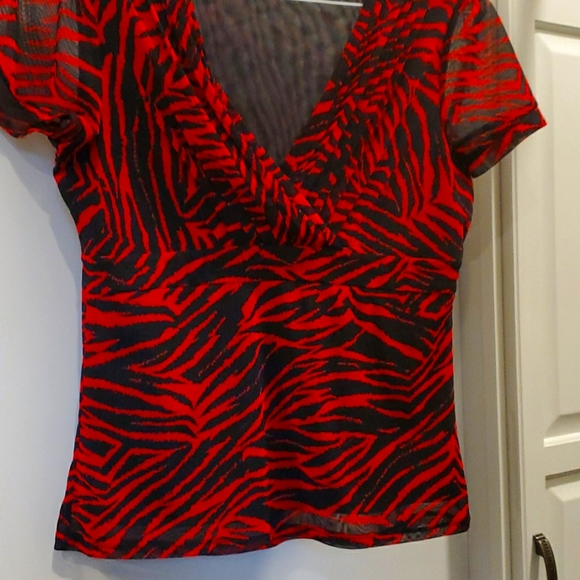 Zebra blouse - Picture 1 of 2